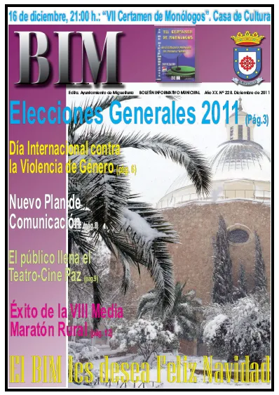 imagen portada del BIM de diciembre de 2011