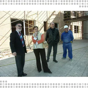 visita al colegio El Pradillo, abril 2005