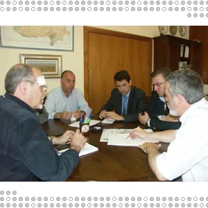 Reunión de educación en Miguelturra, mayo 2005