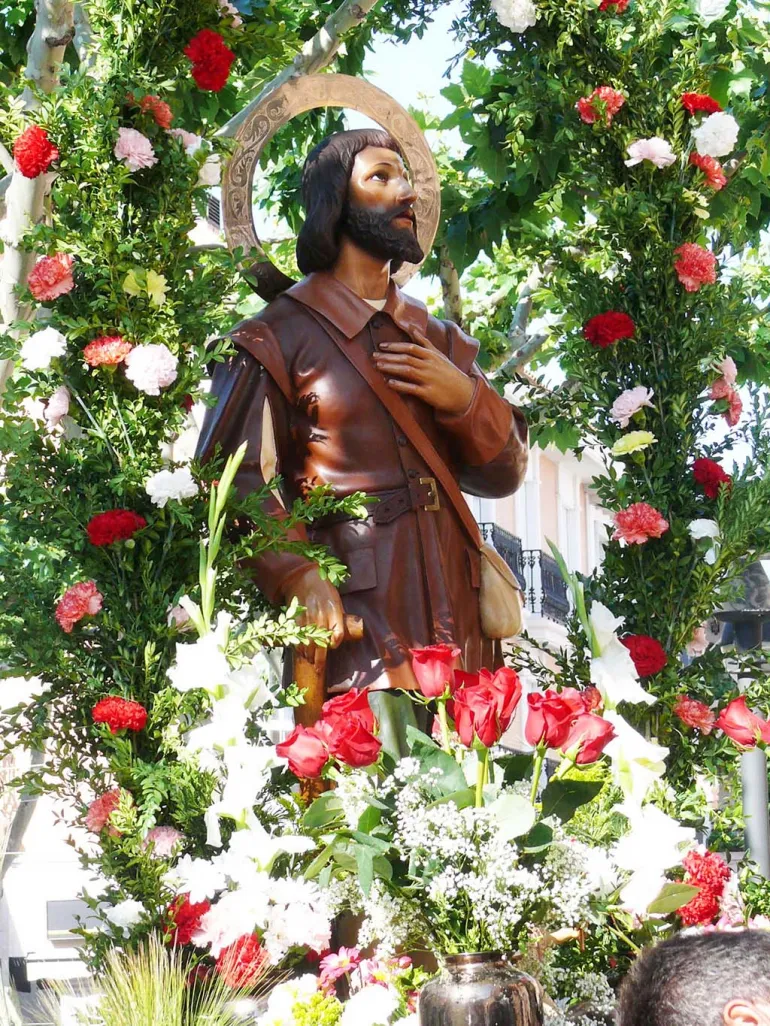 imagen del busto de San Isidro Labrador