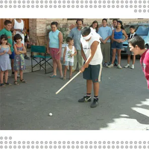 juegos tradicionales en el Barrio de Oriente