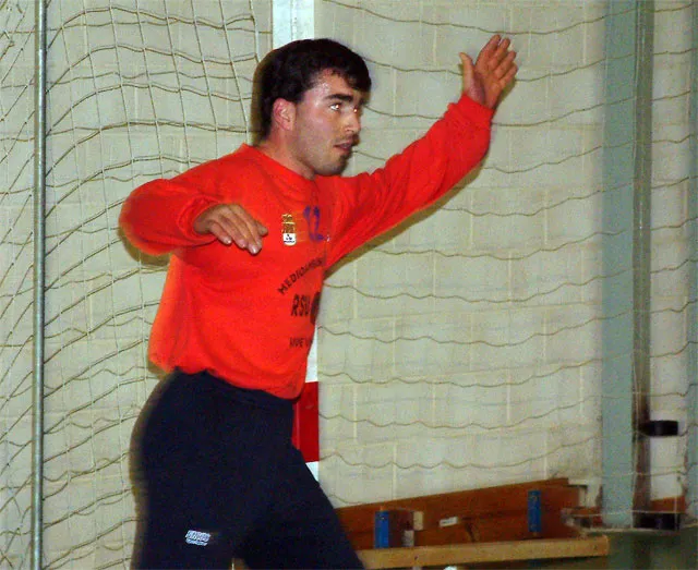 Jacob D Yébenes, portero del B. Miguelturra Alfa