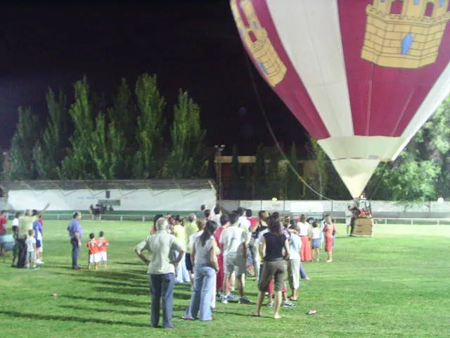 Globo aerostático en el Esta Noche Toca