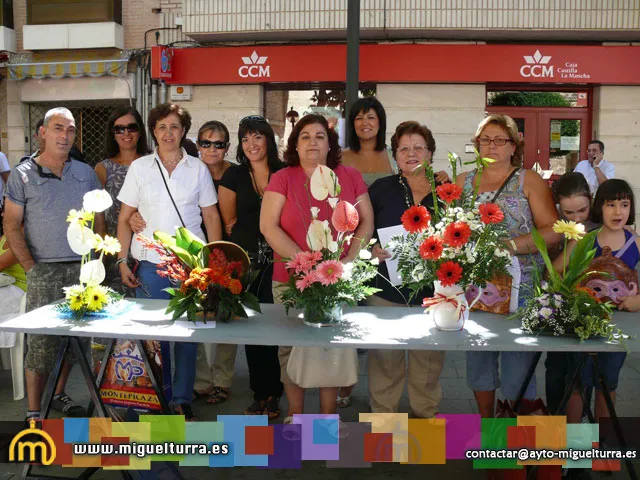 imagen del concurso de centros florales 2010