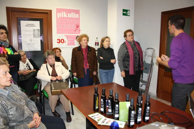 imagen de la cata de aceite, noviembre 2011