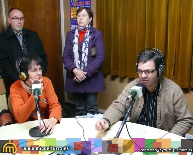 imagen de Briñas en Radio Miguelturra, dic 2009