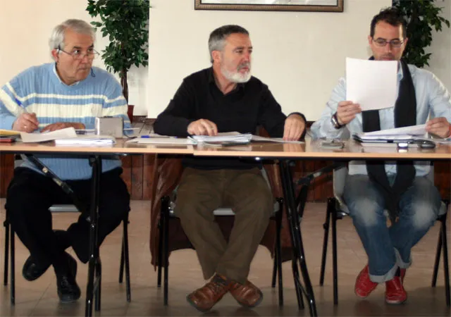 imagen reunión Mancomunidad en Almagro, abril 2008