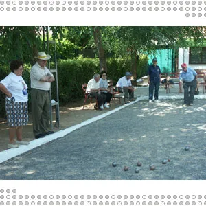 Petanca en la semana cultural