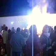 Imagen hoguera San Antón 2006
