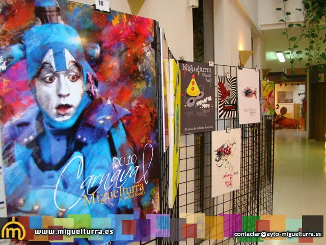 imagen exposición carteles carnaval 2010
