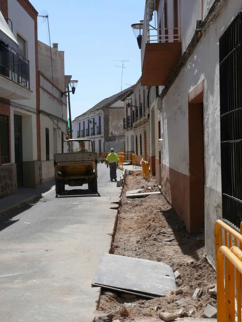 imagen de la  Calle Pablo Ruiz Picasso, julio 2010