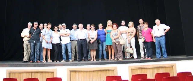imagen visita del Grupo Nalón, septiembre 2010
