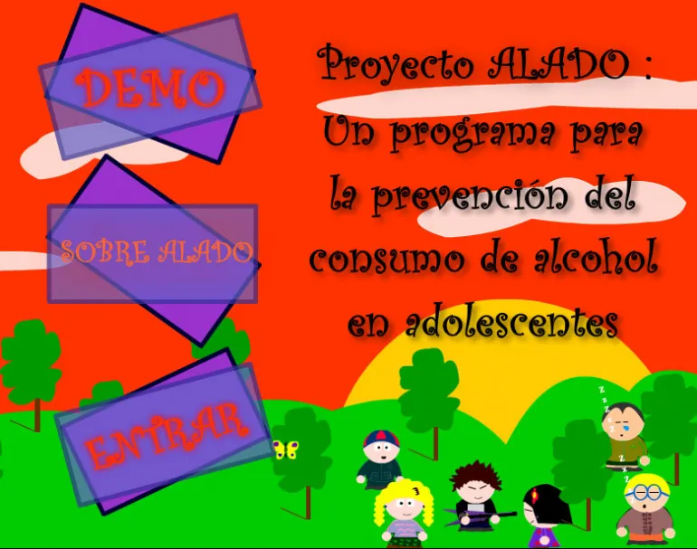 imagen de la portada de www.alado.es