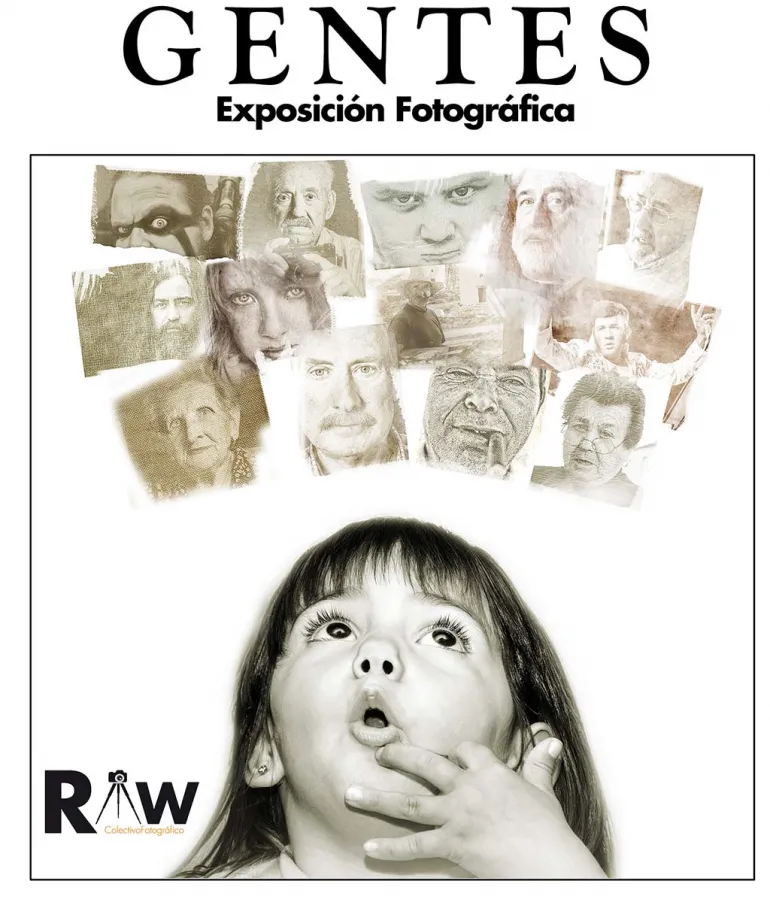 imagen cartel Colectivo RAW, octubre 2014
