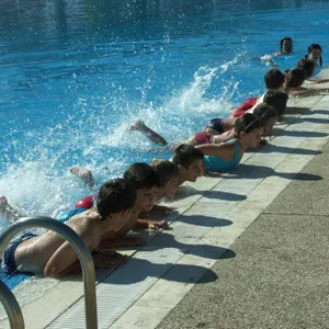 Cursos de natación, verano 2005