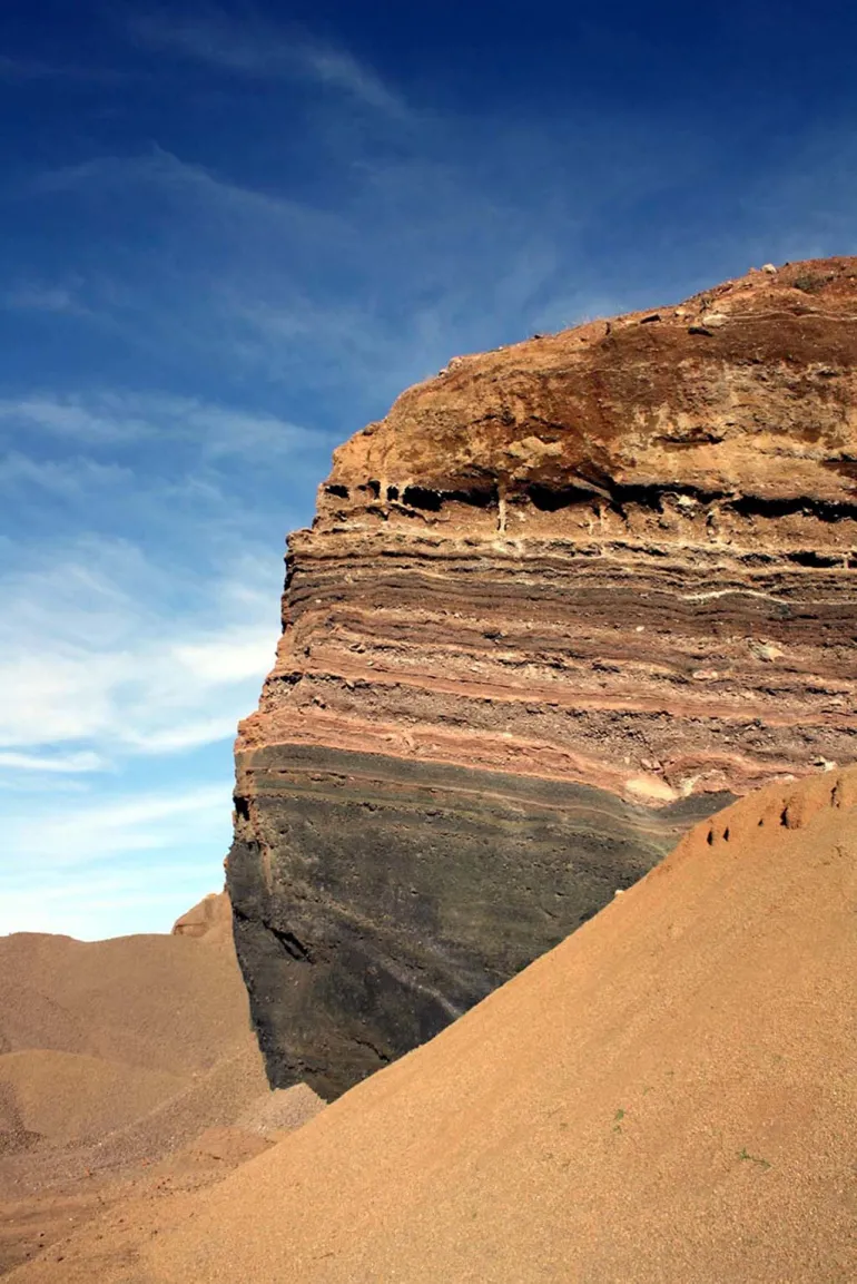 imagen del volcán de Granátula de Calatrava