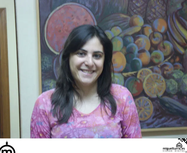 Diana Rodrigo en Radio Miguelturra, julio 2006