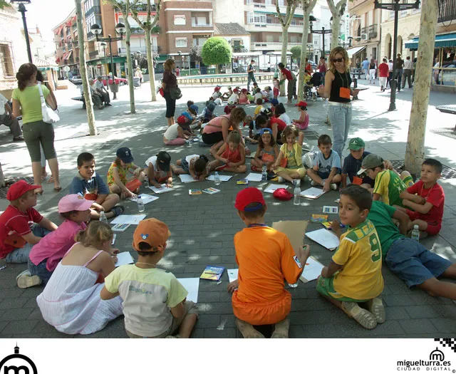 Taller de pintura del Aula de Verano 2006