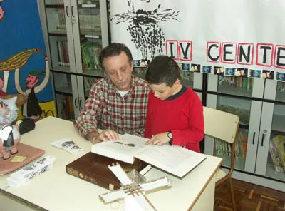 imagen actividad educativa en el Día del Libro