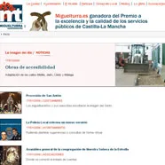Chat con el alcalde y cuentas de email en la web