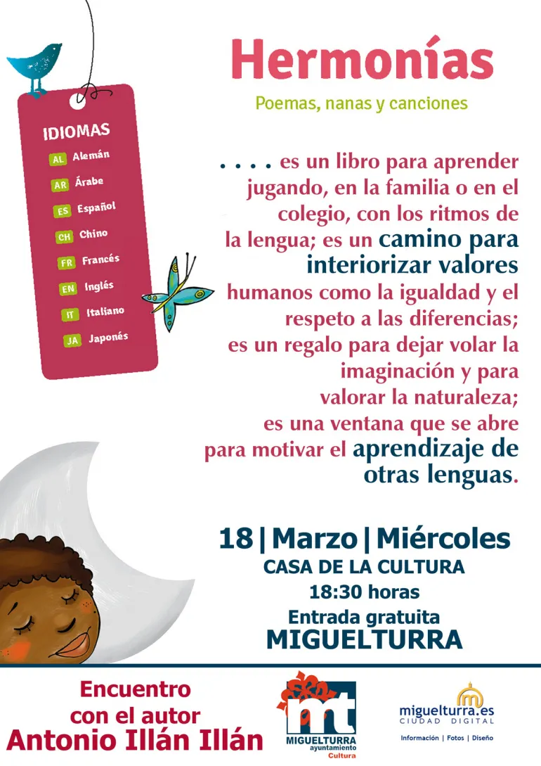 imagen encuentro autor libro Hermonías, marzo 2015
