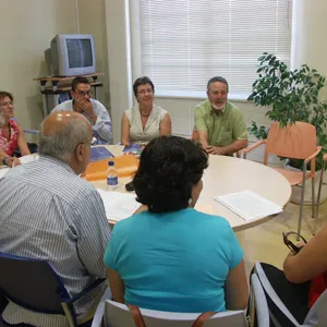 Participantes en la reunión preparatoria