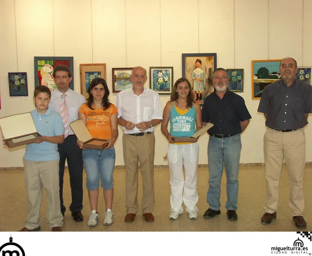 Román Rivero inauguró el XIX Certamen de Pintura