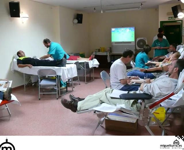 imagen de donación de sangre en Miguelturra