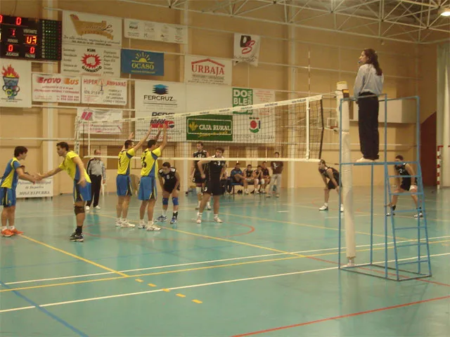 Urbaja Voley de Miguelturra en acción, noviembre