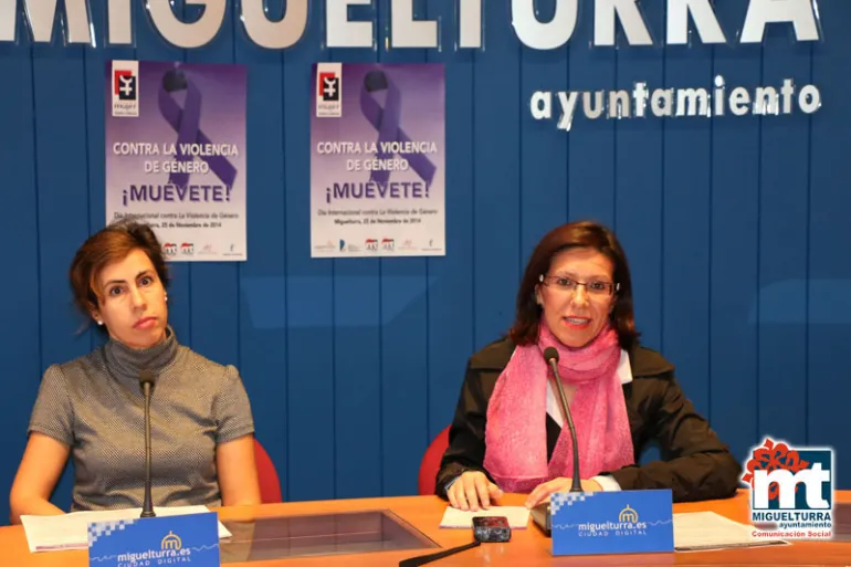 imagen actos contra violencia género, 2014