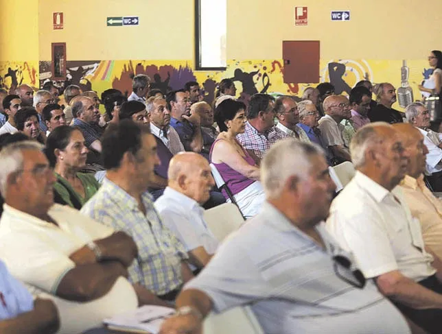 imagen de una asamblea, fuente Rueda Villaverde
