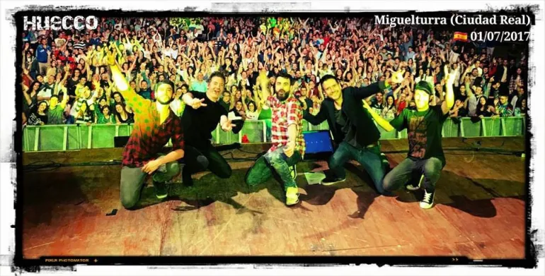 imagen del concierto de Huecco en Miguelturra, julio 2017