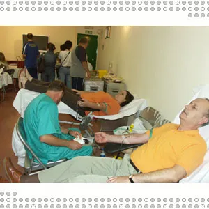 imagen de donación de sangre en el Centro de Juventud de Miguelturra