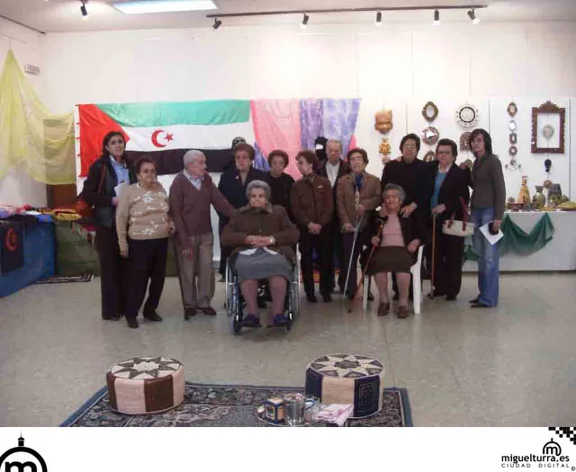 Mayores de Estancias Diurnas en la exposición