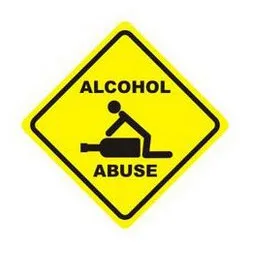 imagen cartel contra el abuso del alcohol