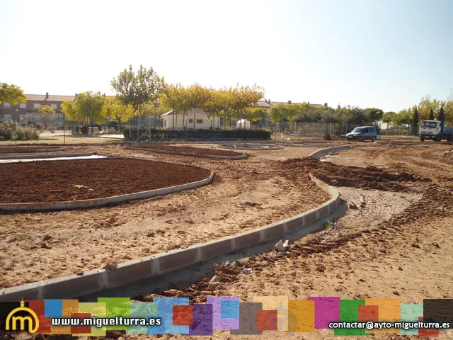 imagen obras segunda fase parque El Quijote
