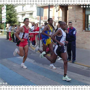 Bekele a su paso por Miguelturra
