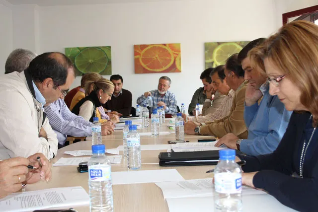 imagen reunión Mancomunidad, 2 noviembre 2010