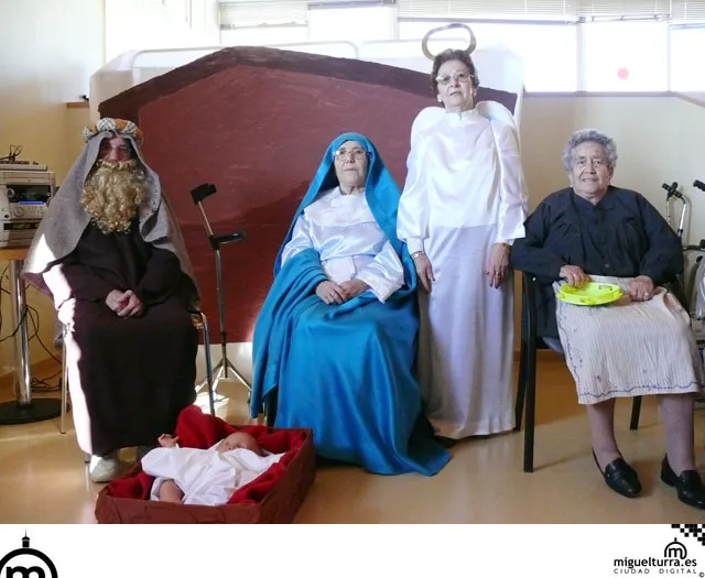 nuestros mayores festejaron la navidad 2006