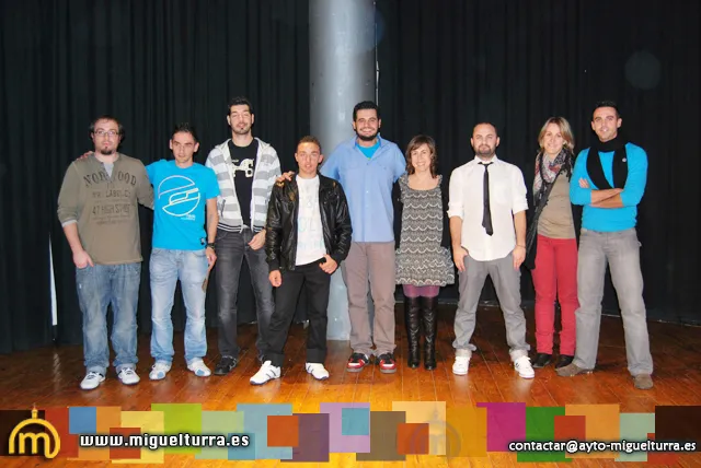 imagen de los ganadores certamen monólogos 2011