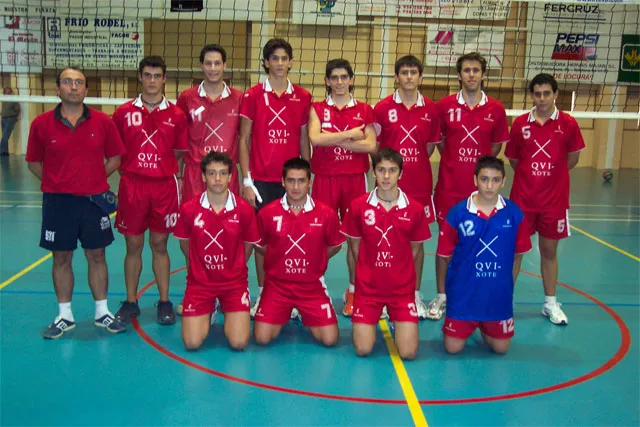 El equipo Miguelturreño del Urbaja Voley