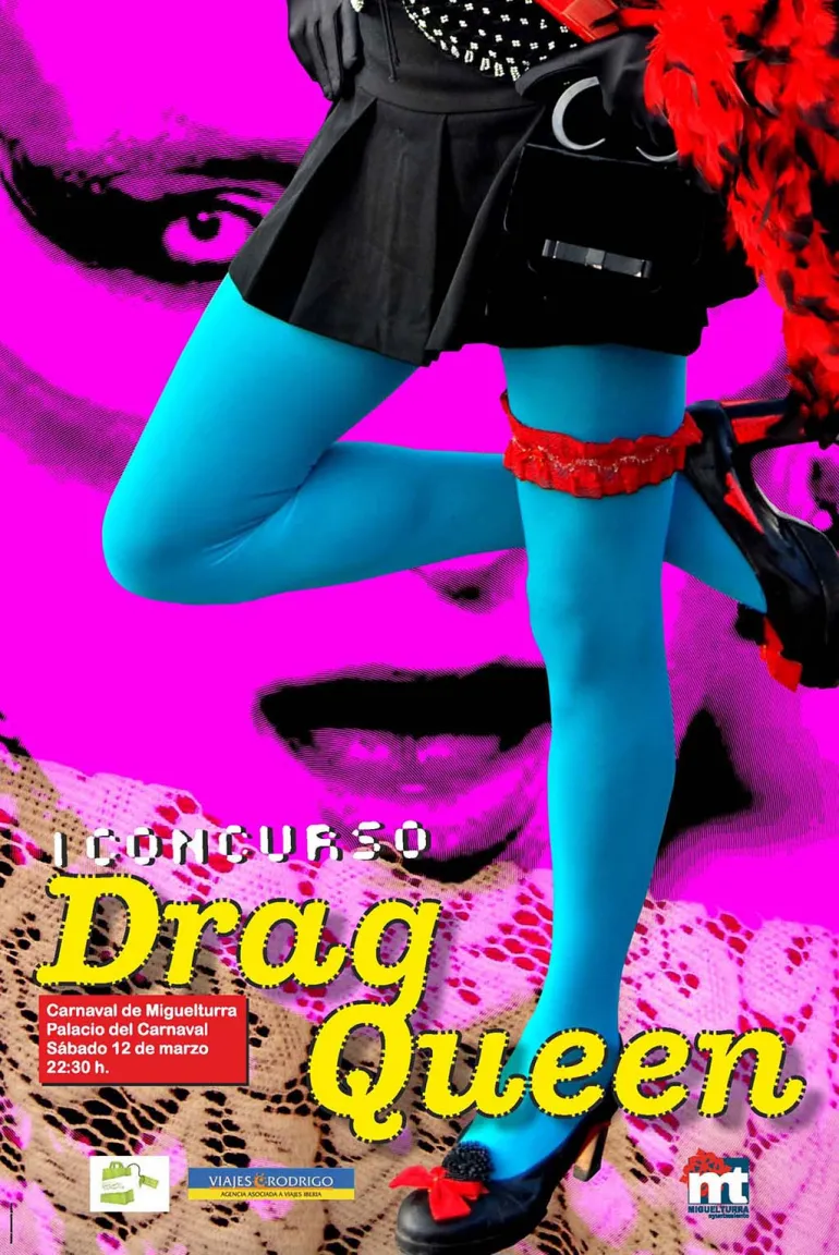 imagen cartel primer concurso Drag Queen
