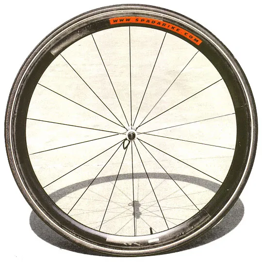 Imagen, rueda de bicicleta