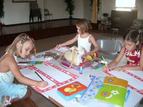 Niñas en los cursos de ocio de la Mancomunidad