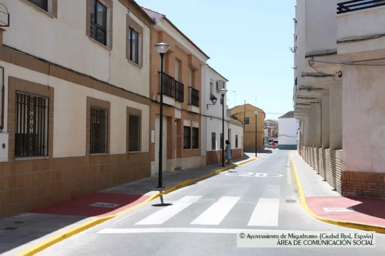 imagen de la remodelada calle Misericordia, 2014