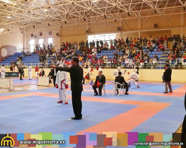 imagen del torneo regional de Karate, octubre 2009