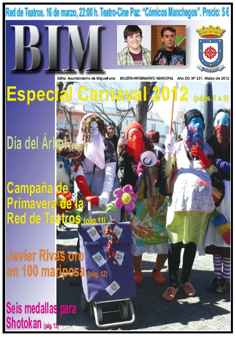 imagen portada del BIM de marzo de 2012