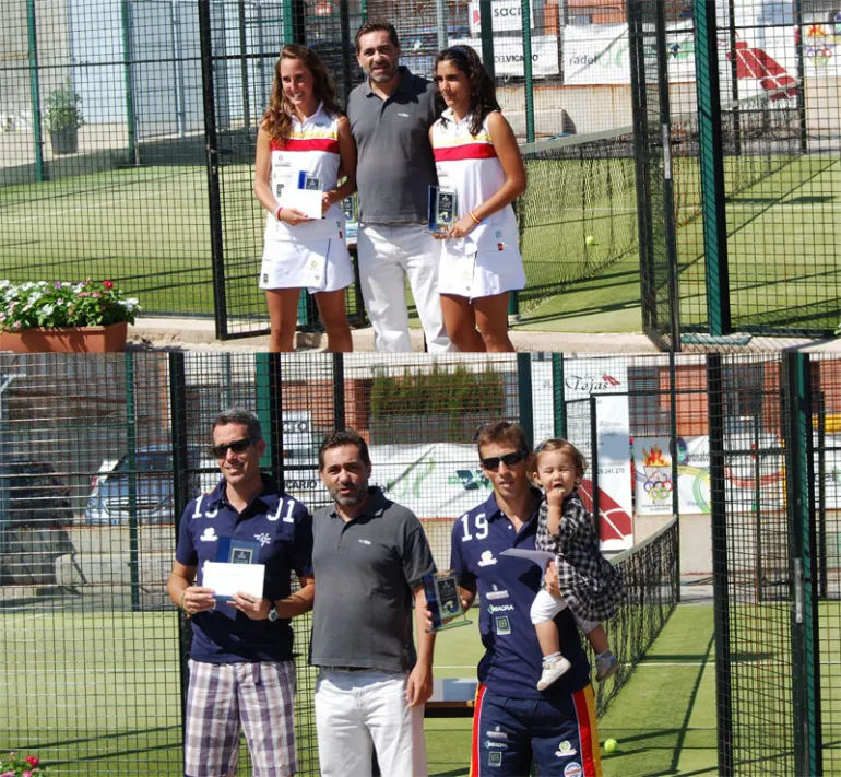 imagen ganadores-as Torneo Padel Septiembre 2010