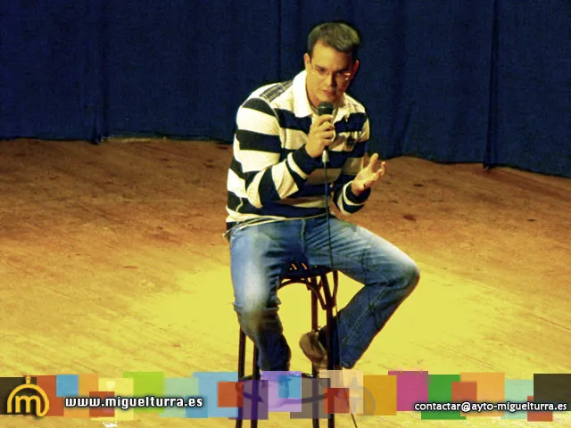 imagen de Israel Ortega en Certamen Monólogos 2009