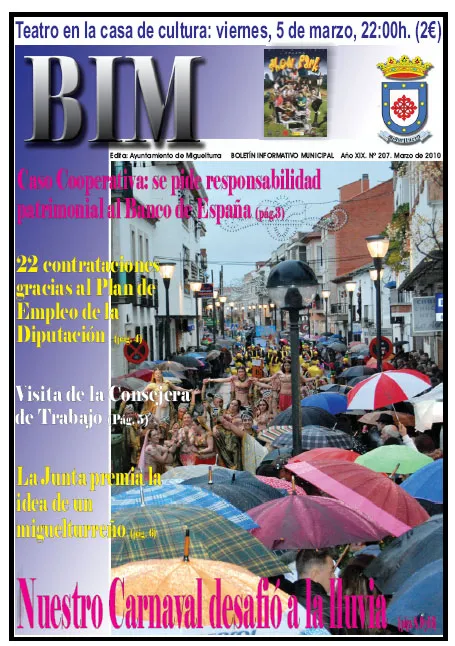 imagen de la portada del BIM de marzo de 2010